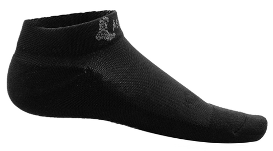 GRAD COMP ANKLE SOCKS PERF BLK PR LG 20-30 mmHg