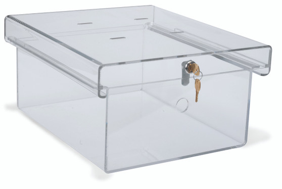 ACRYLIC REFRIG LOCKING DRAWER KEYED THE SAME