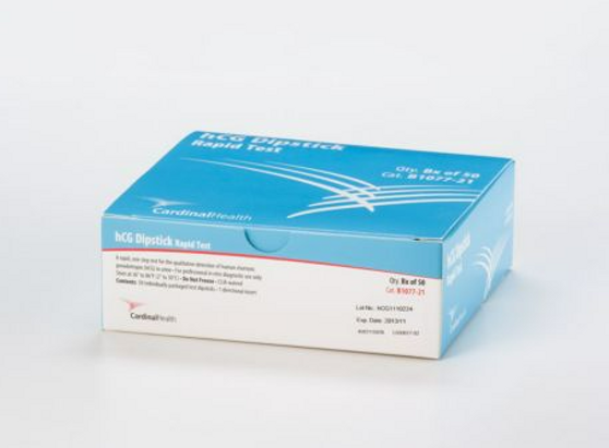 Test Rapid HCG Dipstick, BX/50