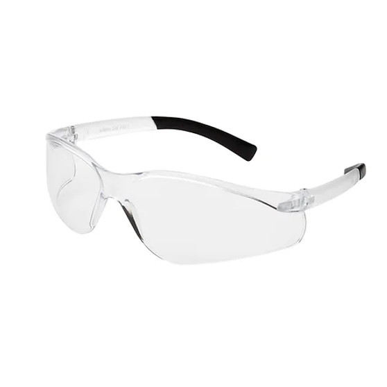 SAFETY GLASSES, SOFT TEMPLES, SCRATCH RESISTANCE, PROTECTION ULTRA VIOLET RAYS, EA