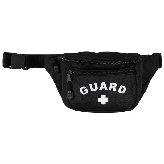 Hip Pack with GUARD Logo, Black