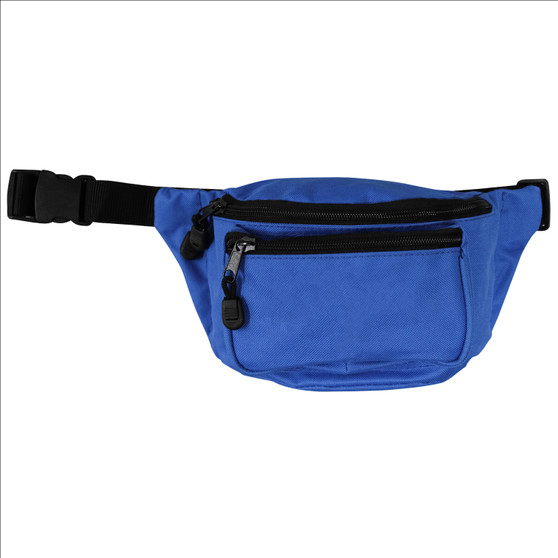 Hip Pack with No Logo, Royal Blue