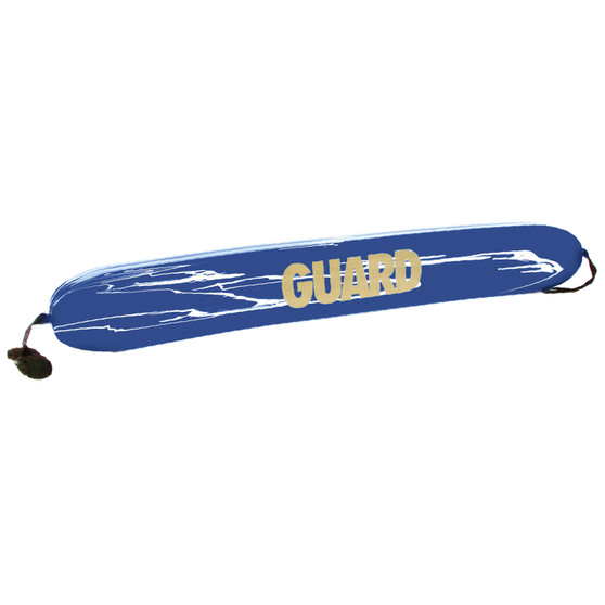 50" Rescue Tube with GUARD Logo, Royal Blue with with White Splash