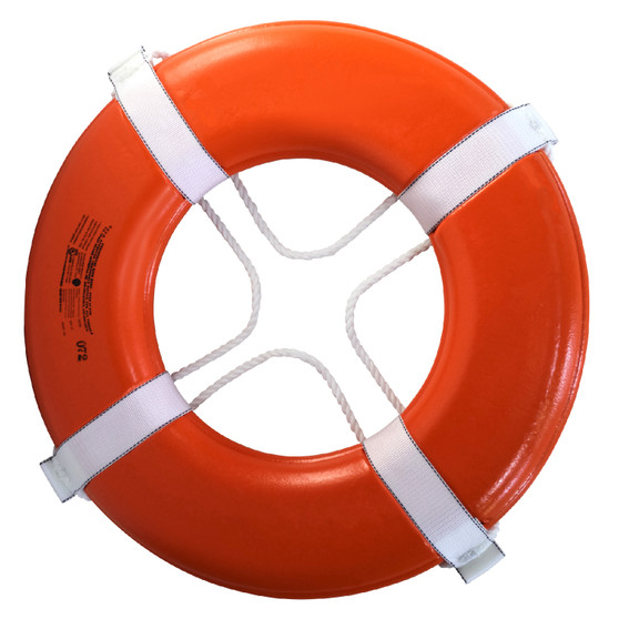 30" Ring Buoy, USGC Approved, Orange