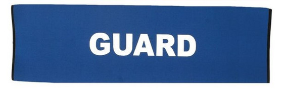 Rescue Tube Cover with GUARD logo, Royal Blue