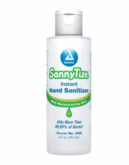 Hand Sanitizer, 4 oz Liquid (4 boxes of 24 pcs)