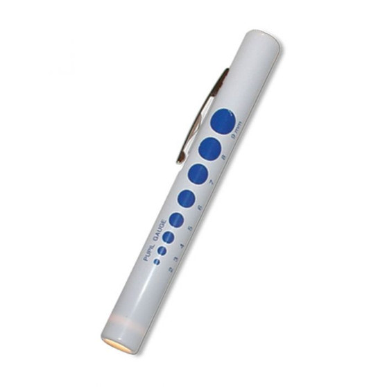 LED Medical Penlight, Eye Pupil Guage, Resusable