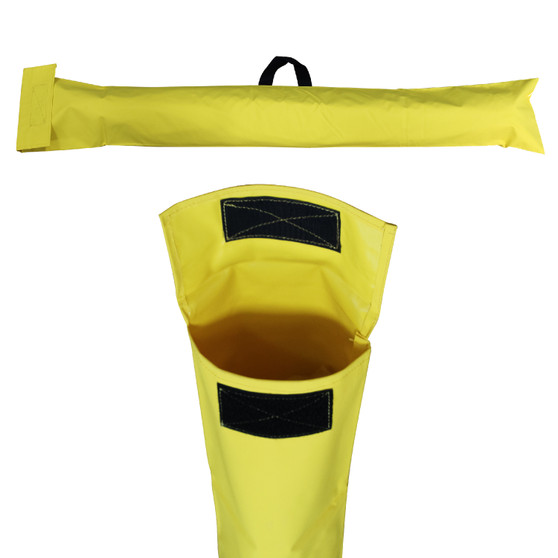 Vinyl Umbrella Storage Bag, Yellow