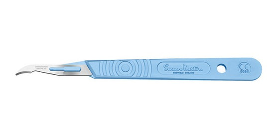 Scalpel/Stitch Cutter Sterile Disposable Scalpels  ref 0526  10/Box