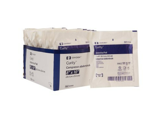 Pad Abdominal Sterile 8in x 10in, BX/18EA,TR/18EA,CS/216EA