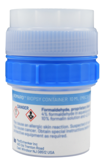 **NEW PRODUCT CALL FOR PRICING**Biopsy Container 25/bx, 200/case