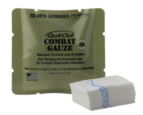 Z-FOLD COMBAT GAUZE ***MILITARY ONLY***