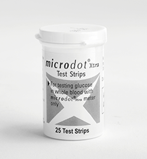 MICRODOT XTRA TEST STRIPS (25)