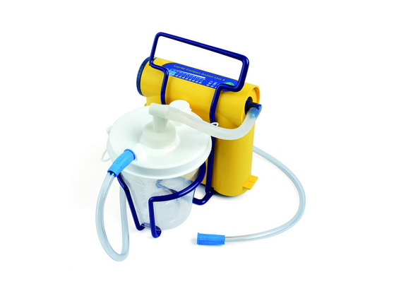 The LCSU 4 800ml makes suctioning in the most difficult situations, easier. The LCSU 4 offers two canister sizes, the smaller 300 ml canister and the larger 800 ml canister. This compact suction unit has a battery life of up to 45 minutes continuous use on free flow suction, allowing healthcare providers to tackle the toughest challenges
Includes: 1 x LCSU 4, 1 x 800 ml disposable canister, 1x vacuum tube, 1 x patient tubing, Wire Stand, 1 x Carry Bag, 1 x AC/DC adapter charger, 1 x 12V DC NiMH battery, User Guide