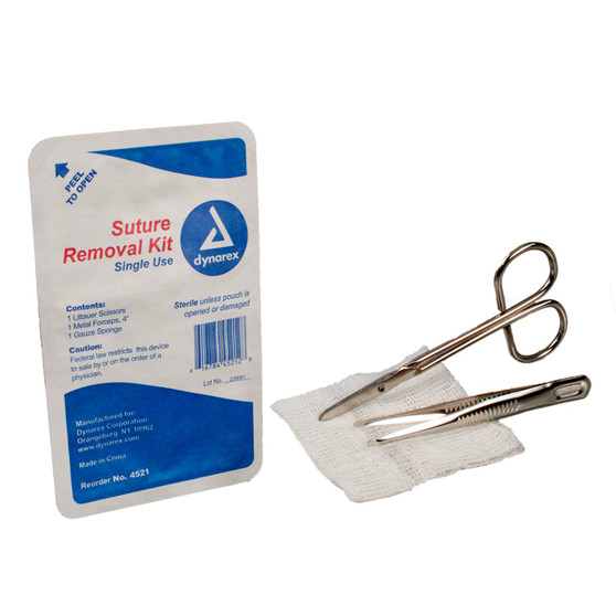 SUTURE REMOVAL TRAY