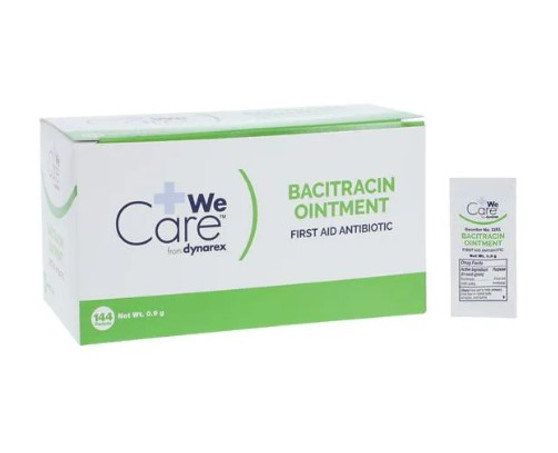 OINTMENT, Bacitracin, 1 g individual packets BX/144, EA