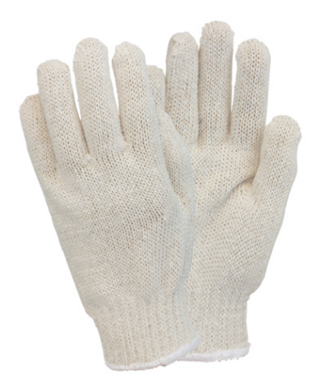Glove, Premium Medium Weight Cotton Polyester String Knit, 1DZ Pair/Bag 25DZ/CS, Women's