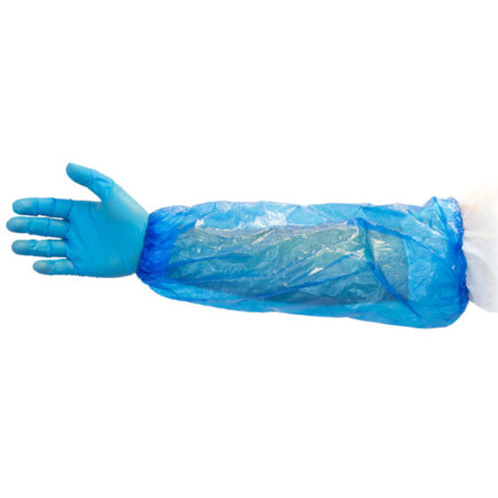 18in Blue Polyethylene Sleeve, 1,000 each/CS