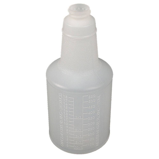 Contour Graduated Bottle with Anti-Backoff 24 oz. Natural, 96 per Case
