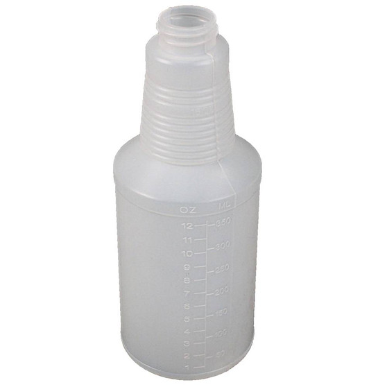 Plastic Bottle with Graduations 16 oz. Natural, 150 per Case