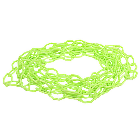 Safety Chain 20 ft. Fluorescent Green, 1 Piece per Pack, 50 Packs per Case
