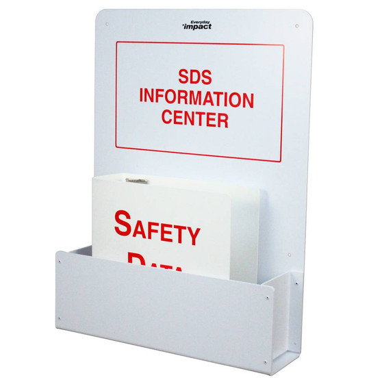 SDS Center, Red/White, 1 per Case