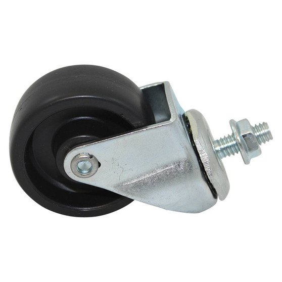Casters with ¼ in. x ¾ in. Thread 2 in. Silver/Gray, 12 per Case