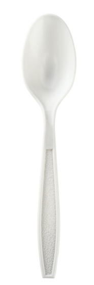 Heavy Weight Polypropylene Tea Spoon, White, 1000 wrap