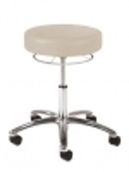 LAB STOOL W/FT RING, 360 REL