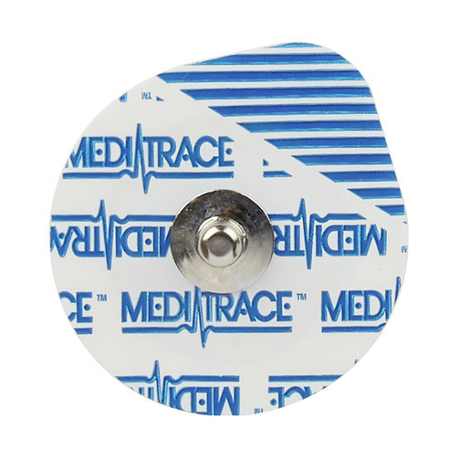 All Kendall™ Medi-Trace® electrodes have a high quality foam substrate that conforms easily to the skin to ensure electrical contact for consistent tracings. The patented conductive adhesive hydrogel provides additional adhesion, leaves no messy residue to clean up and is designed to stay fresh up to 45 days out of the package
