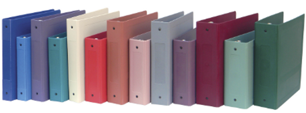 MOLDED BINDER 1.5" CAP S/O 5-RING PLUM