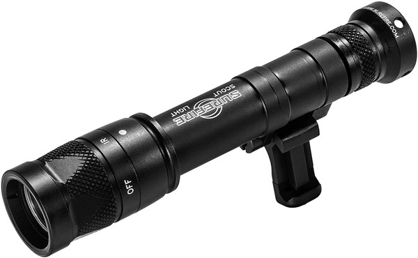 SureFire Scout Light 6V Vamp Wht IR 350 Lum 1913 Pic Mnt Blk