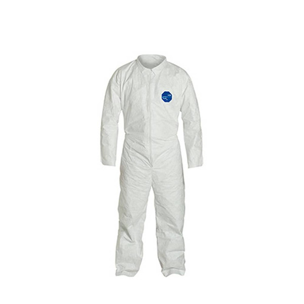TYVEK COVERALL OPEN CUFFS 25/CASE - 14120-25-3