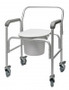 COMMODE ALM 3-IN-1 W/BACKREST LUMEX