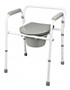 COMMODE FOLDING STEEL - RETAIL LUMEX