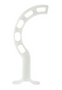 Airway Oropharyngeal Berman Child 70mm 7cm Firm White, Ea