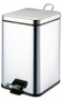 WASTE RECEPTACLE, 32QT, SS GRAFCO, STAINLESS STEEL #410