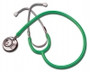 STETHOSCOPE DUAL HEAD GREEN