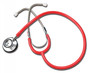 STETHOSCOPE DUAL HEAD RED