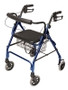 ROLLATOR ALUM LITEWT ROYAL BLU WALKABOUT LITE, LUMEX