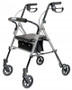 SET N GO HGT ADJ ROLLATOR SLVR LUMEX