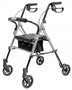 SET N GO HGT ADJ ROLLATOR SLVR LUMEX