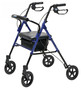 SET N GO WIDE ADJ ROLLATOR BLU LUMEX