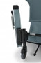 RECLINER DELUXE CLINICAL CARE PIVOT ARM HM METEOR UPH ARM MEETS CA117