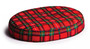 RING CUSHION RED PLAID LUMEX