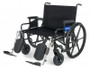 WHEELCHAIR REGENCY XL FIXED-BACK 30W22D DSK ELR GENDRON BARIATRIC 700LBS CAPACITY