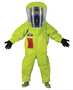 Dupont Tychem 10000 Fully Encapsulated Training Suit Rear Entry, Large, EA