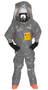 Kappler Zytron 500 Training Suit Charcoal Rear Entry L/XL, EA