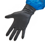 Nitrile Extended Cuff Black Gloves 8 mil, XL, BX