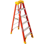 6 Foot Fiberglass Step Ladder, EA